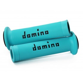 Domino A010 - Cyan/Black Road-Racing Grips