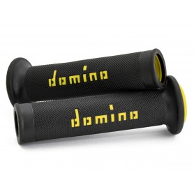 Domino A010 - Black/Yellow Road-Racing Grips