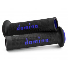 Domino A010 - Black/Blue Road-Racing Grips