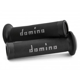 Domino A010 - Black/Grey Road-Racing Grips
