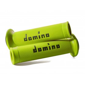Domino A010 - Yellow Fluo/Black Road-Racing Grips