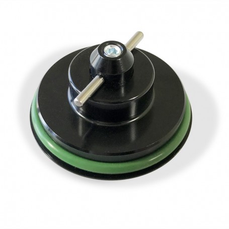 Cap for fuel cap quick action