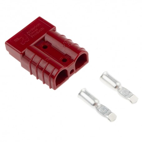 Alpha Racing anderson Plug SB®50. 6Qmm. Red