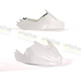 Fuel tank cover short GRP white -2011