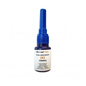 Threadlocker 243 medium strength. 10 ml