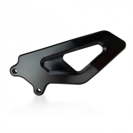 Heel protection racing rearset. left