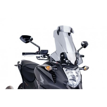 Puig Touring Screen W/Visor Honda NC700X 12-13 Clear