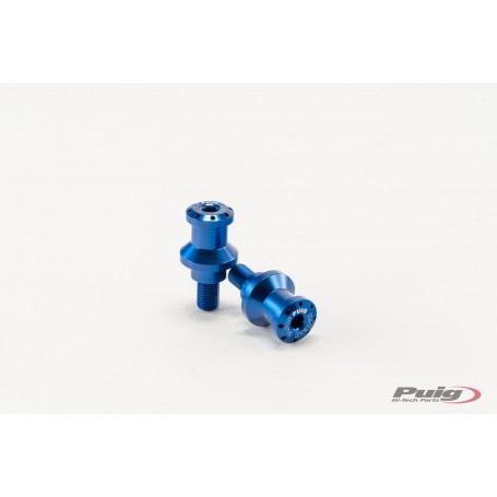 Puig Spools By Pair Hi-Tech Parts Diam.10 mm Blue