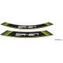 Puig Kit 8 Rim Strips Er6 Green