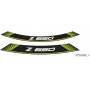 Puig Kit 8 Rim Strips Z650 Green