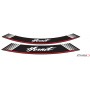 Puig Kit 8 Rim Strips Hornet Silver