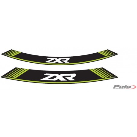 Puig Kit 8 Rim Strips Zxr Green