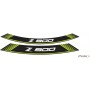 Puig Kit 8 Rim Strips Z900 Green