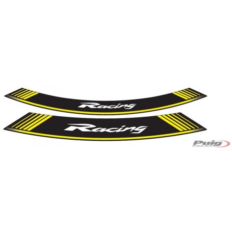 Puig Kit 8 Rim Strips Racing Yellow