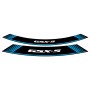 Puig Kit 8 Rim Strips GSXs Blue