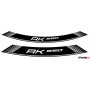 Puig Kit 8 Rim Strips Kymco Ak550 Silver