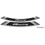 Puig Kit 8 Rim Strips Racing White