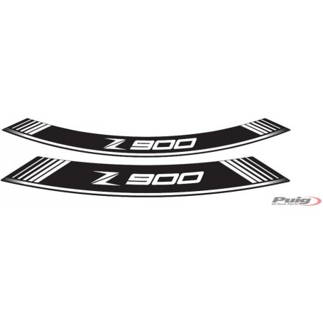 Puig Kit 8 Rim Strips Z900 White