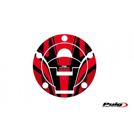 Puig Fuel Cap Cover Radical Ducati Red