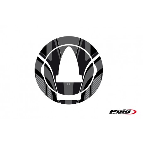 Puig Fuel Cap Cover Radical Aprilia Green