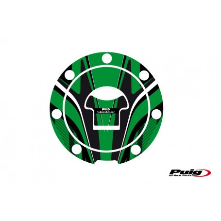 Puig Fuel Cap Cover Radical Honda Green