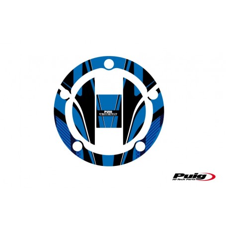 Puig Fuel Cap Cover Radical Suzuki Blue