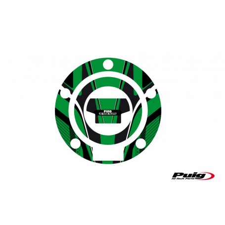 Puig Fuel Cap Cover Mod Radical Yamaha Green