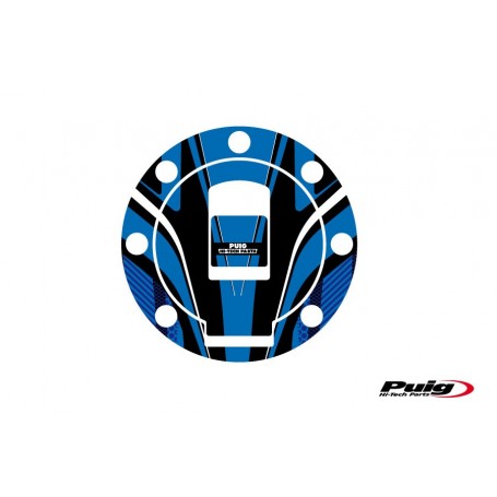 Puig Fuel Cap Cover Mod Radical Yamaha Blue