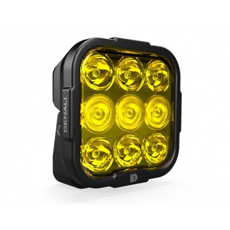 Denali DL4 Driving Light with Datadim Technology Amber