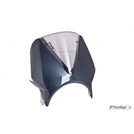 Puig Windscreen Vision Semifairing Carbon Screen Smoke