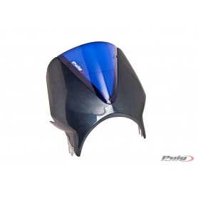 Puig Windscreen Vision Semifairing Carbon Screen Blue