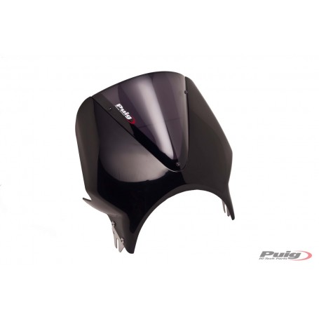 Puig Windscreen Vision Semifairing Black Screen Dark Smo