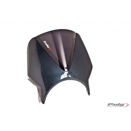 Puig Windscreen Mod Vision Semifairing Carbon Screen Dark Smoke