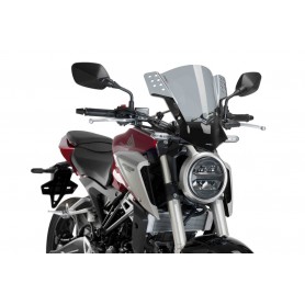 Puig Windshield Modelo Rafale Universal Red