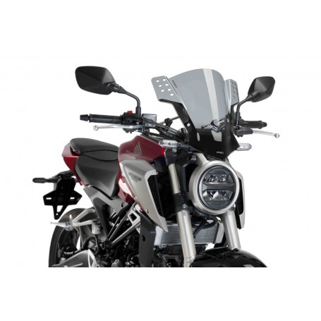 Puig Windshield Modelo Rafale Universal Blue