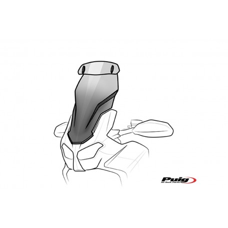 Puig Touring Shield W/Visor BMW F750GS 18 Smoke