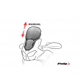 Puig Screen Touring New Generation BMW F800GS Adventure 13-18