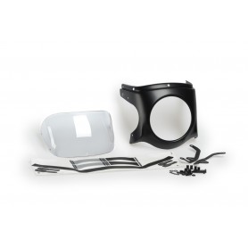 Puig Semifairing Black Diam.180 mm Windshield Clear