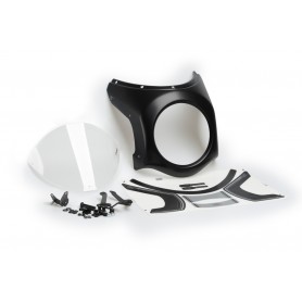 Puig Semifairing Black Diam.195 mm Windshield Clear