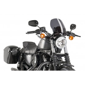 Puig Windshield New Generation Harley Sportster Fume