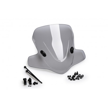 Puig Windshield City Touring Daelim S Five 50 Smoke