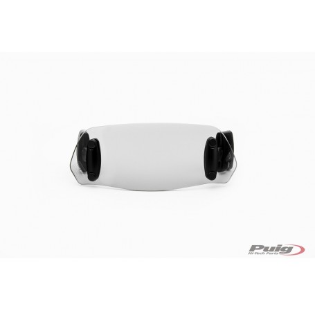 Puig Visor Multiadjustable Clip-On 230X90 mm Smoke