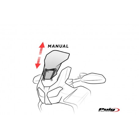 Puig Support M.E.M. For Honda Africa Twin 16- Black