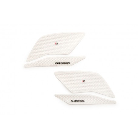 Puig Lateral Tank Pads Yamaha Clear