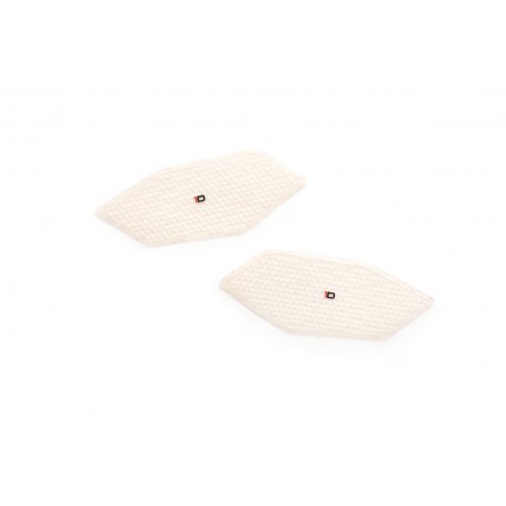 Puig Lateral Tank Pads Yamaha Clear