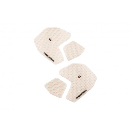 Puig Lateral Tank Pads Yamaha Clear