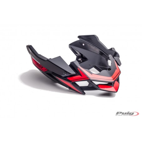 Puig Eng. Spoiler Suzuki GSR750 11-17 Matt Black