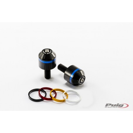 Puig Short Bar End W/Rings Suzuki GSX-R1000 16