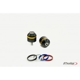 Puig Short Bar End W/Rings BMW G310R 16 Black