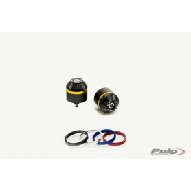 Puig Short Bar End W/Rings YZF-R1 15 Black